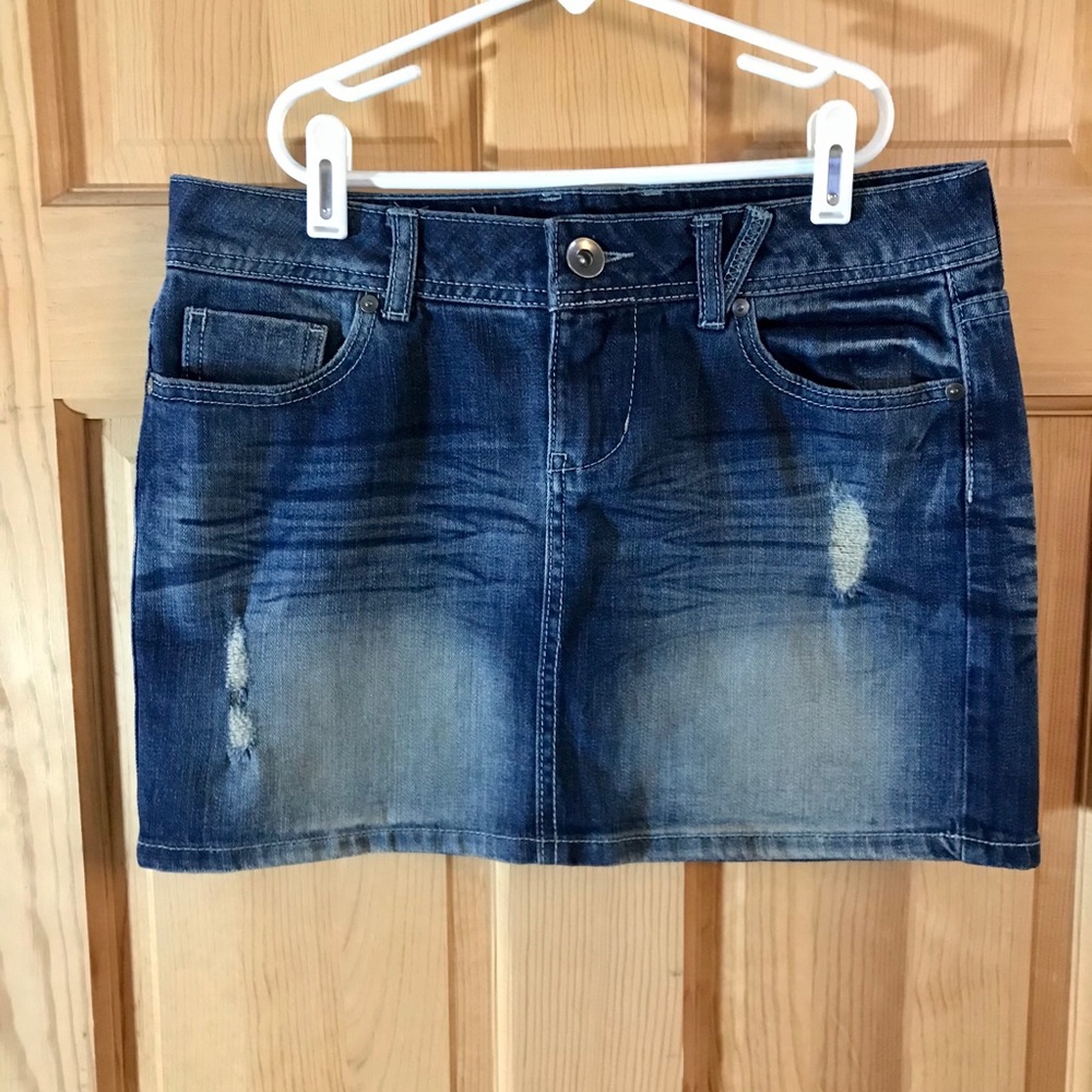Denim skirt